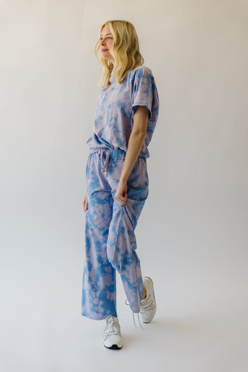 The Arianne Tie Dye Set in Mist