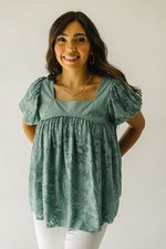 Free People: Sunrise to Sunset Top in Malachite