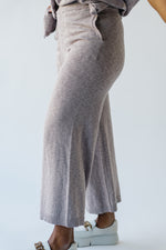 The Swifton Relaxed Wide Leg Pant in Light Mocha