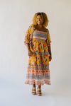 The Gilson Ruffle Detail Dress in Mustard