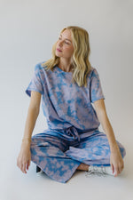 The Arianne Tie Dye Set in Mist