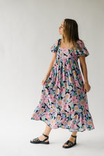 The Acosta Floral Midi Dress in Multi