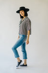The Rieger Checkered Button-Up in Black + White