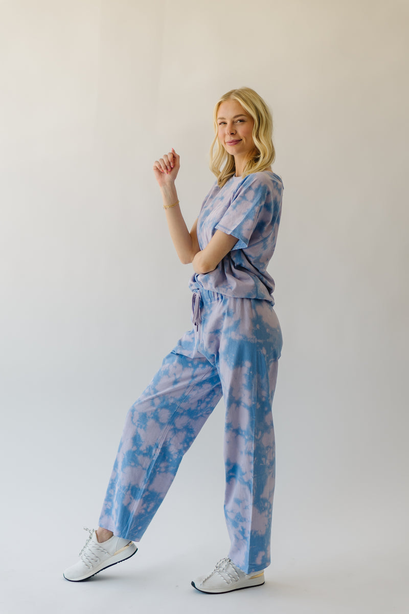 The Arianne Tie Dye Set in Mist