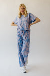 The Arianne Tie Dye Set in Mist