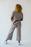 The Swifton Relaxed Wide Leg Pant in Light Mocha