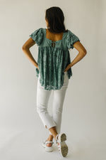 Free People: Sunrise to Sunset Top in Malachite