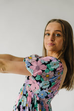 The Acosta Floral Midi Dress in Multi