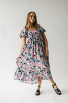 The Acosta Floral Midi Dress in Multi