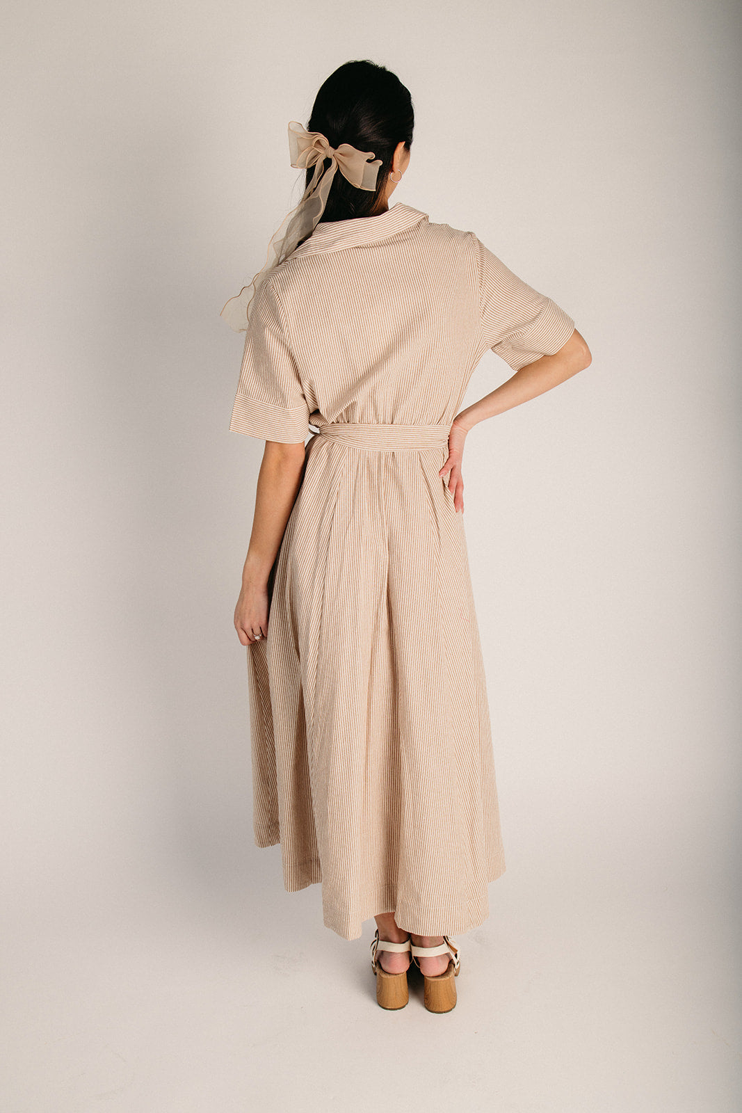 slim fit dress slacks Fiona Nursing Dress in Burnt Orange Burnt Orange / Small