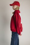 The L.A. Lettered Pullover in Red