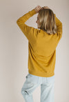 The Santa's Favorite Crewneck in Mustard