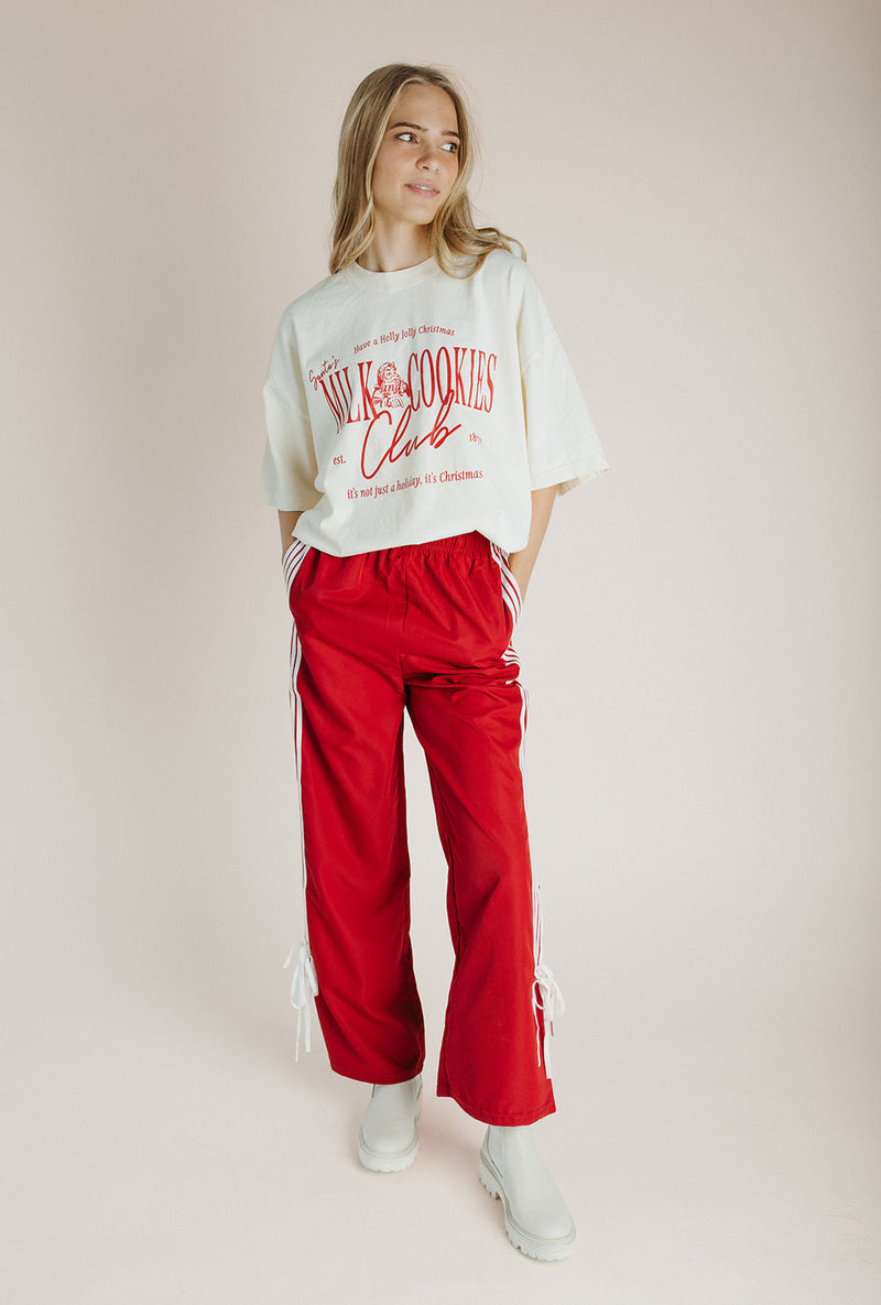 The Milk + Cookies Club Tee in Cream (Ships in 2-3 weeks)