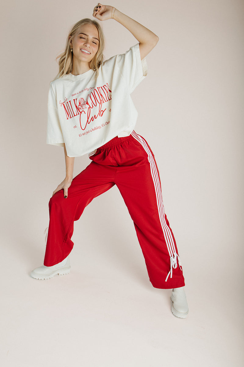 The Milk + Cookies Club Tee in Cream (Ships in 2-3 weeks)