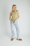 The Runia Straight Leg Jean in Funny Blue