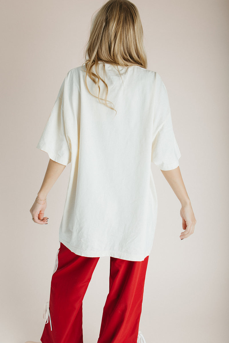 The Milk + Cookies Club Tee in Cream (Ships in 2-3 weeks)