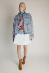 The Ladner Vintage Denim Jacket in Medium Wash