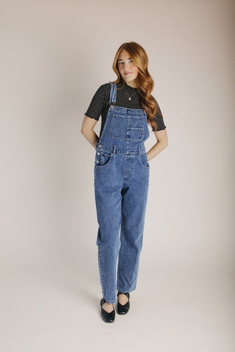 The Carolyn Dot Textured Blouse in Black