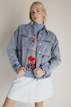 The Ladner Vintage Denim Jacket in Medium Wash
