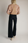 The Sainz Wide Leg Jean in Dark Mable