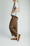 The Maren High Rise Crop Jean in Leopard
