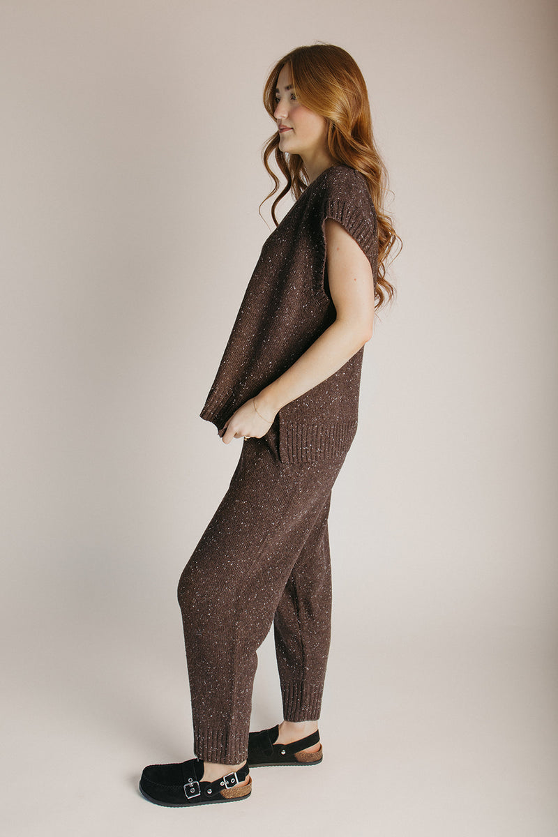 The Grimmer Sweater Pant in Dark Chocolate