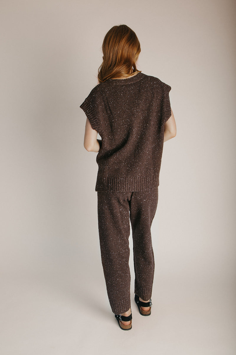 The Grimmer Sweater Pant in Dark Chocolate