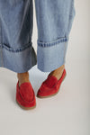Seychelles: Sail Away Loafer in Red Suede