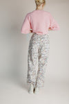 The Ashlin Printed Pant in Wild Flowers