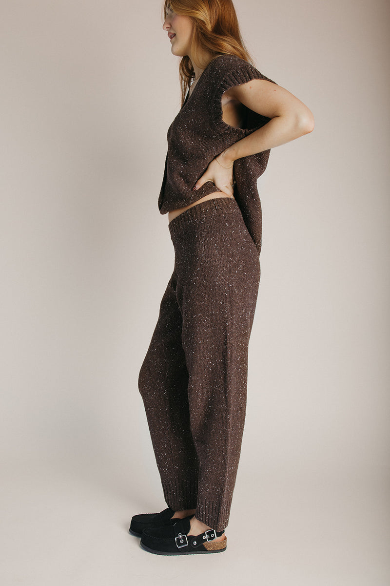 The Grimmer Sweater Pant in Dark Chocolate
