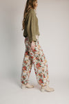 The Miklos Lux Jacquard Pant in Floral