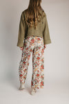 The Miklos Lux Jacquard Pant in Floral