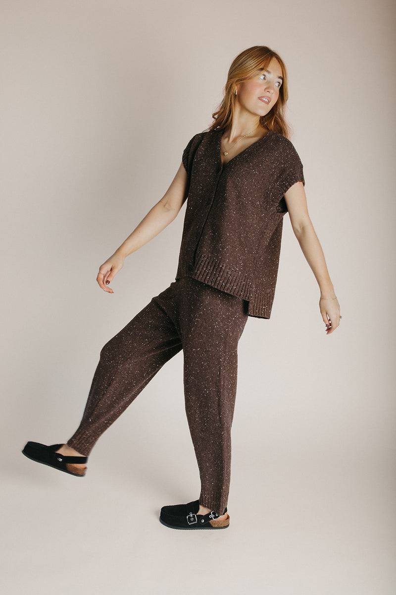 The Grimmer Sweater Pant in Dark Chocolate