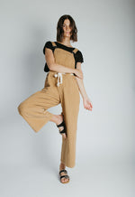 The Danny Corduroy Overall in Vintage Brown