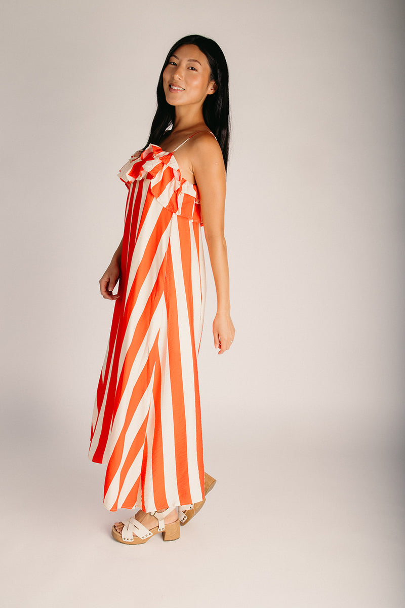 red striped maxi dress The Verizzi Tank in Stripe Small Step 1. Choose color *:Lilac due to the fabric T232065 Sexy Rustic Fit occasion: event