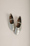Seychelles: Sweetheart Flat in Metallic Light Gold