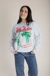 The Under the Mistletoe Sweatshirt in Heather Grey (ships in 1-2 weeks)