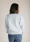 The Under the Mistletoe Sweatshirt in Heather Grey (ships in 1-2 weeks)