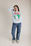 The Under the Mistletoe Sweatshirt in Heather Grey (ships in 1-2 weeks)