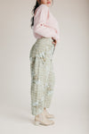 The Runion Printed Barrel Pant in Multi