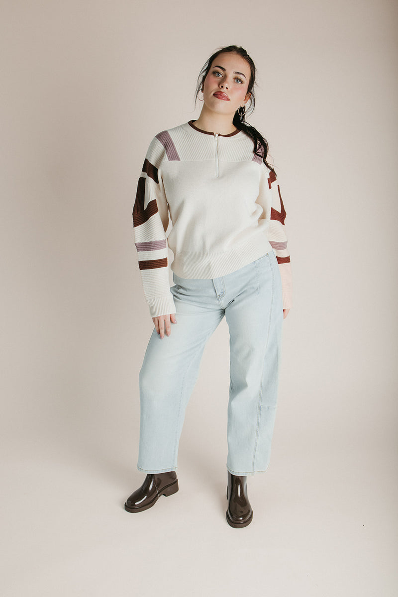 The Janca Relaxed Denim Pant in Light Wash