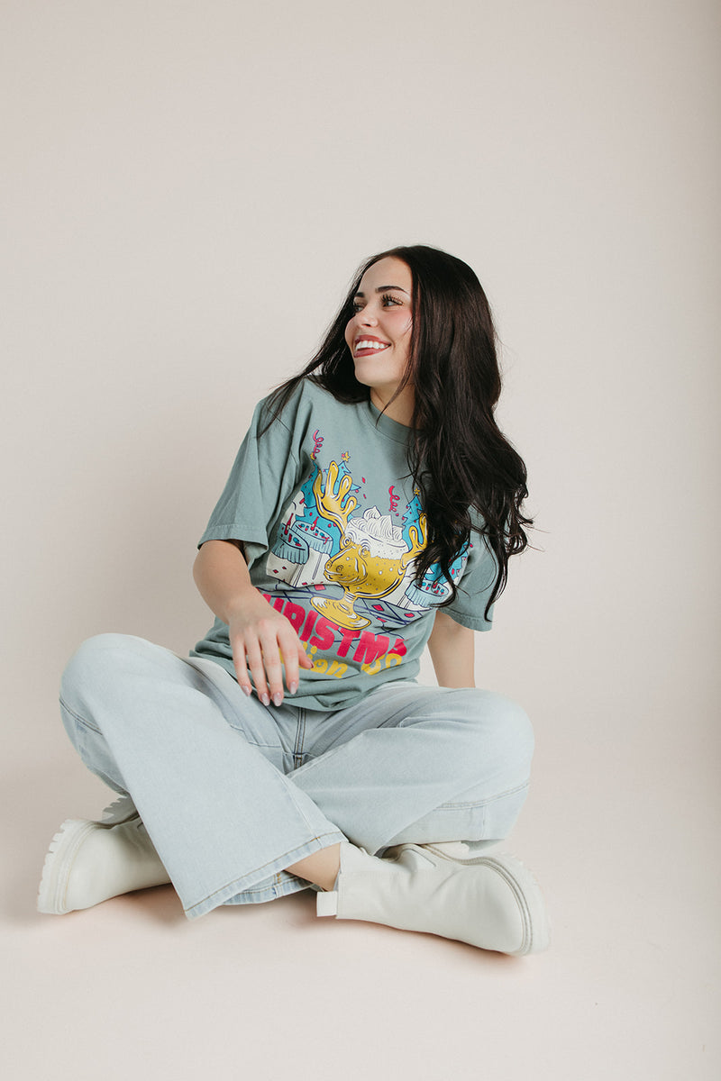 The Christmas Vacation Tee in Green (ships in 1-2 weeks)