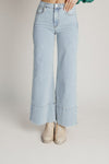 The Kofford Pearl Embellishment Jean in Light Denim