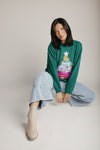 The Christmas Tree Sweater in Green