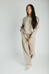 The Kurt Barrel Lounge Pant in Taupe
