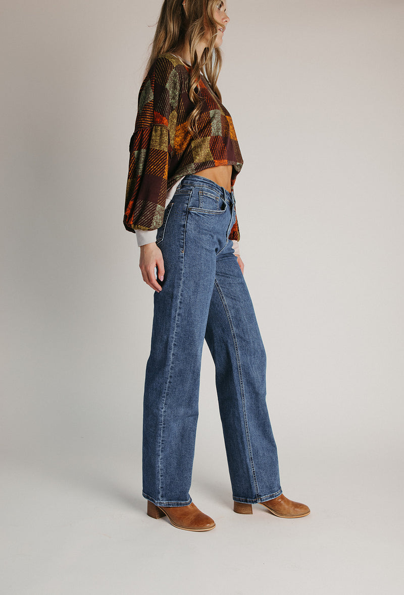 The Bearman Straight Leg Jean in Real Indigo