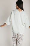 The Adalyn V-Neck Pullover in Oatmeal