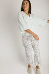 The Adalyn V-Neck Pullover in Oatmeal