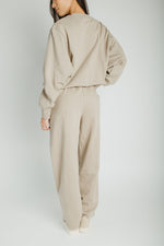 The Kurt Barrel Lounge Pant in Taupe