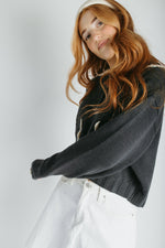 The Jones Collared Cardigan in Cottage Green